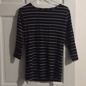 Women’s striped half sleeve t-shirt